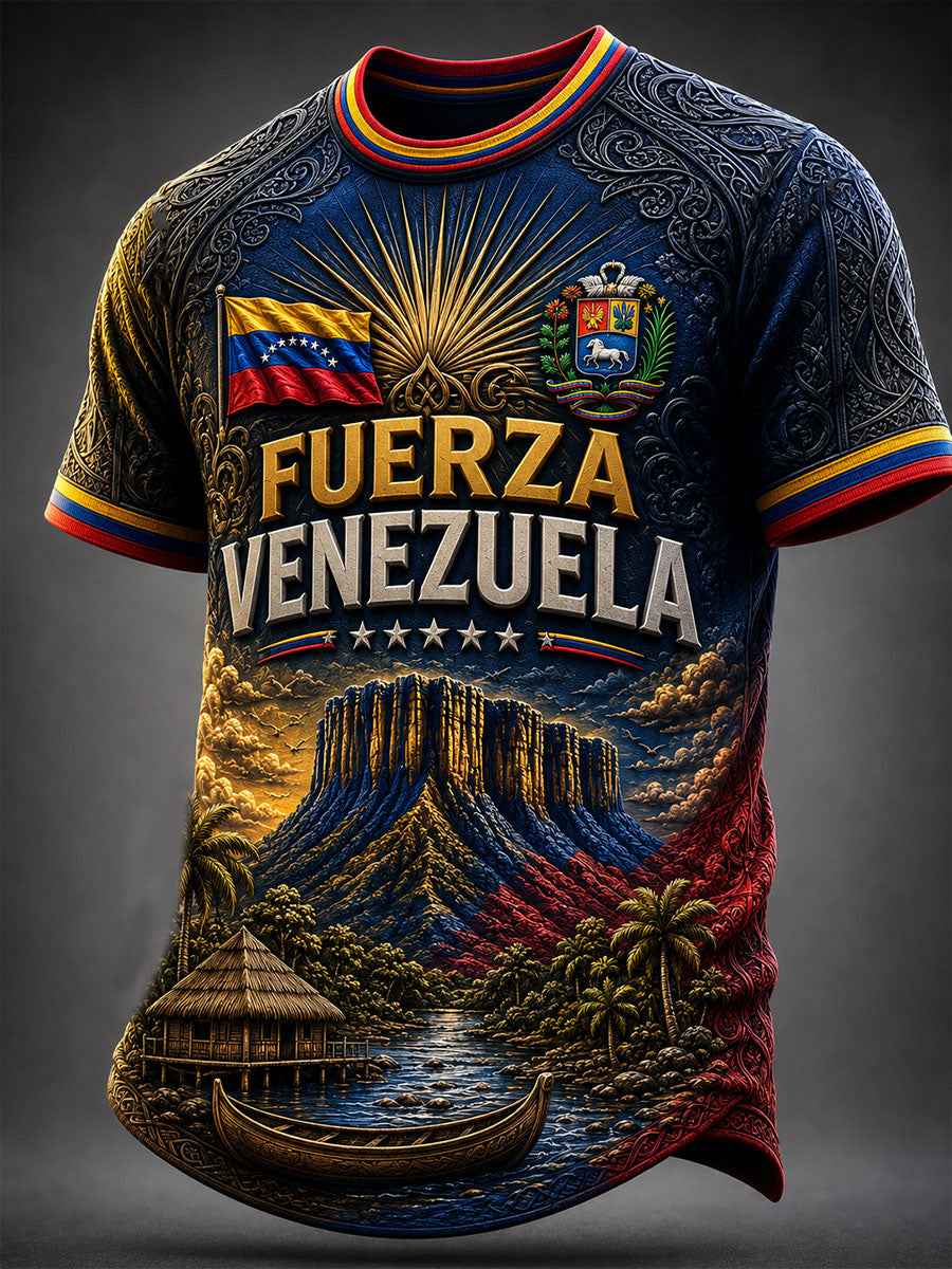 Men's Fuerza Venezuela Short Sleeve T-shirt
