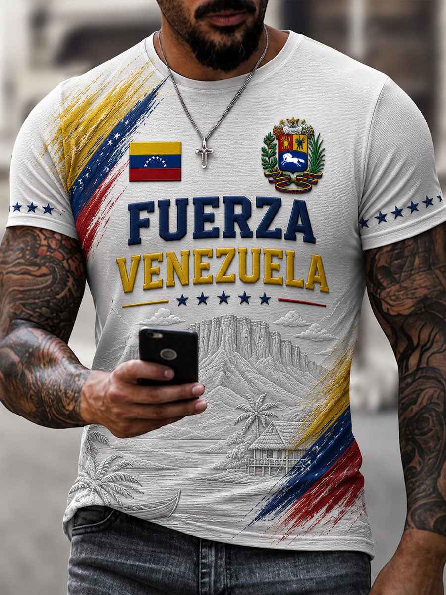 Men's Fuerza Venezuela Short Sleeve T-shirt