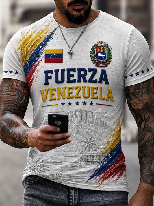 Men's Fuerza Venezuela Short Sleeve T-shirt
