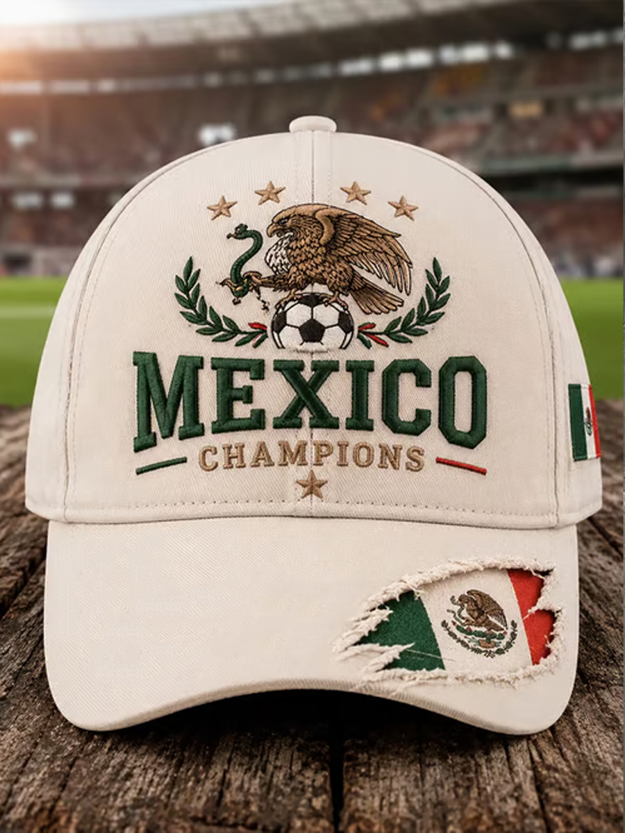 Unisex Mexico Pride Art Printed Hat gracestitchs
