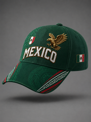Unisex Mexico Pride Art Printed Hat gracestitchs