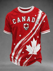 Men's Canada Soccer Graphic Print Casual Tee