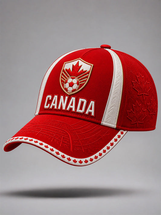 Unisex Canada Soccer Graphic Print Hat gracestitchs