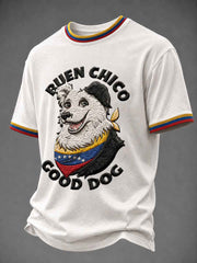 Men's Venezuela Hero Dog Tsunami Patriotic Dog Lover T-Shirt