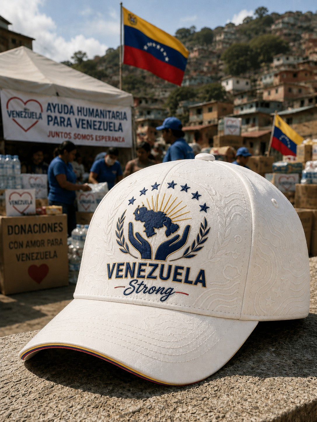 Venezuela Strong Hat gracestitchs