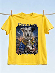 Men's Venezuela Hero Dog Tsunami Patriotic Dog Lover T-Shirt