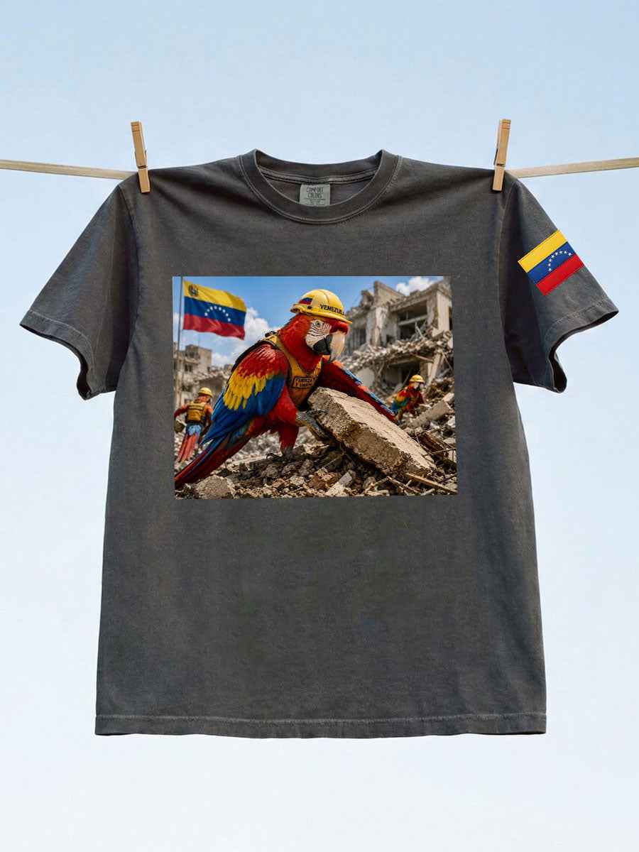 Men's Venezuela Strong Short-sleeved T-shirt