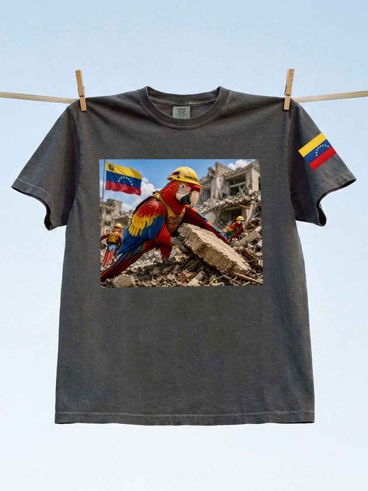Men's Venezuela Strong Short-sleeved T-shirt