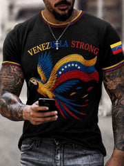 Men's Venezuela Strong Short Sleeves T-shirt
