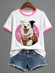 Women's Venezuela Hero Dog Tsunami Patriotic Dog Lover T-Shirt