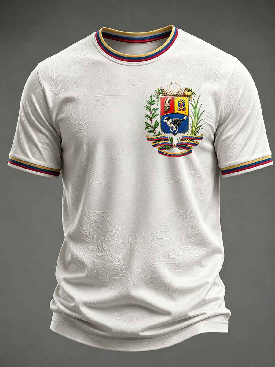 Men's Venezuela Hero Dog Tsunami Patriotic Dog Lover T-Shirt
