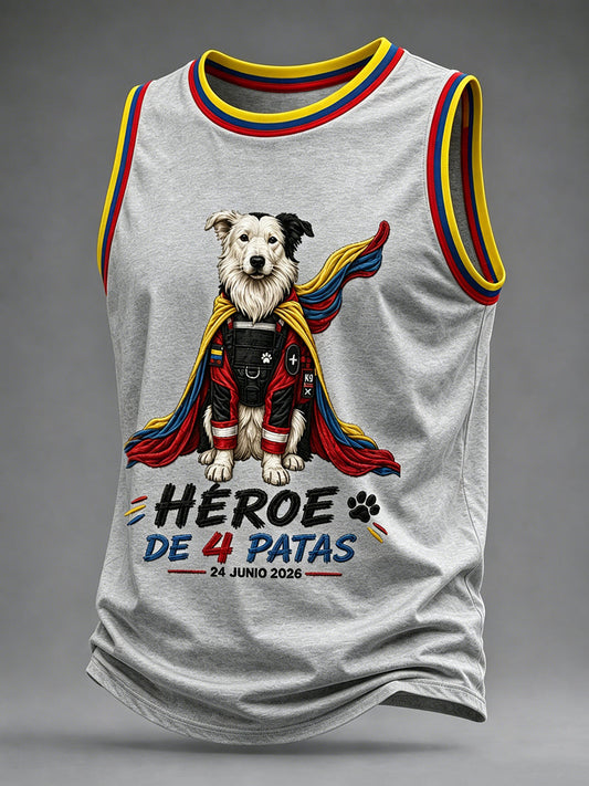Men's Venezuela Hero Dog Tsunami Patriotic Dog Lover vests gracestitchs