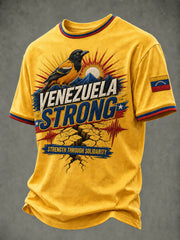 Men's Strength Through Solidarity Print T-shirt gracestitchs