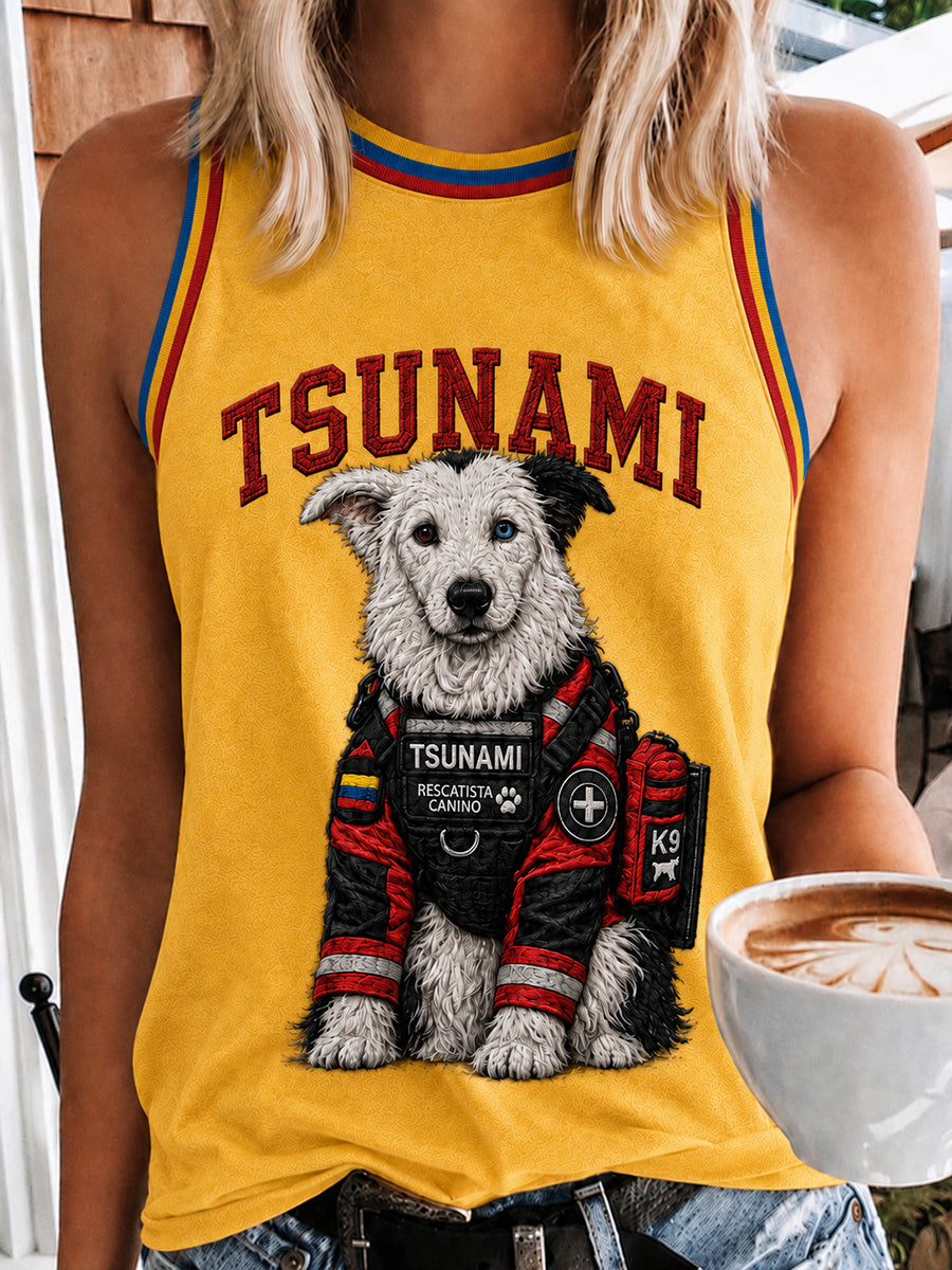 Women's Venezuela Hero Dog Tsunami Patriotic Dog Lover Vests gracestitchs