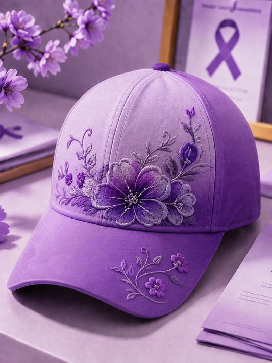 Unisex floral print Hat gracestitchs