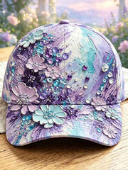 Unisex Alzheimer's Flowers Hat