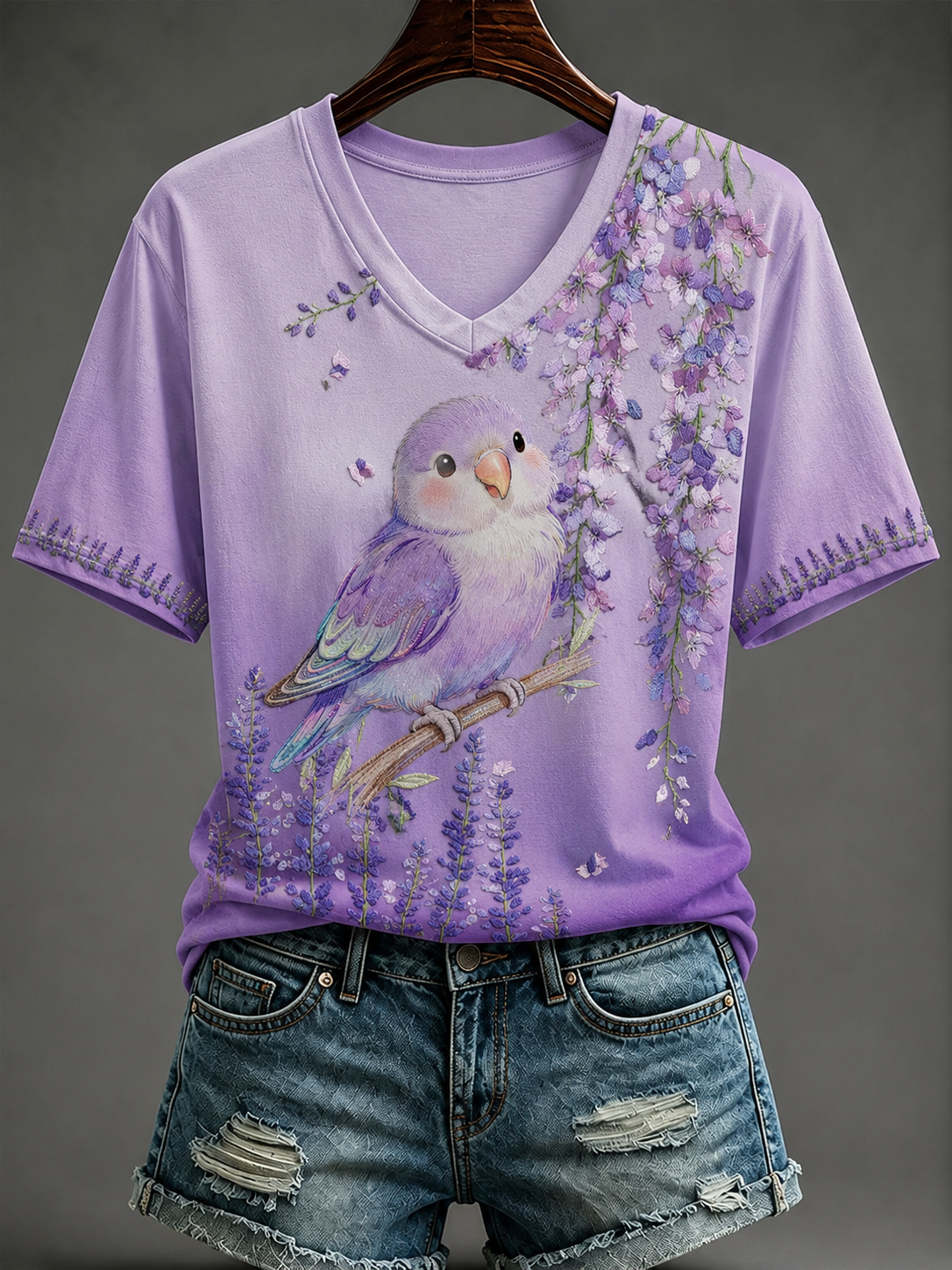 Women's Alzheimer's Disease Short-sleeved T-shirt gracestitchs