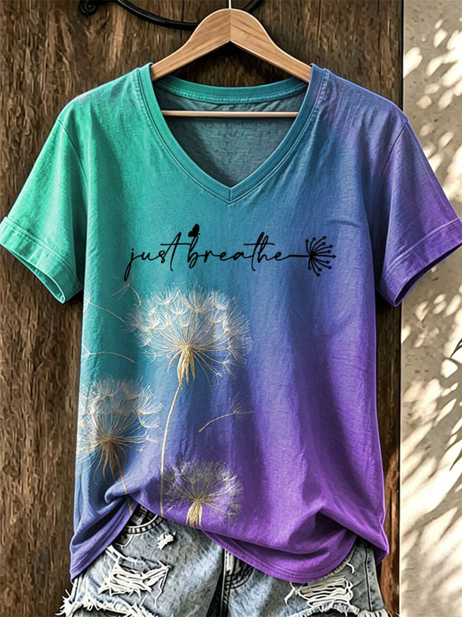 Women's Suicide Prevention Awareness Print T-shirt gracestitchs