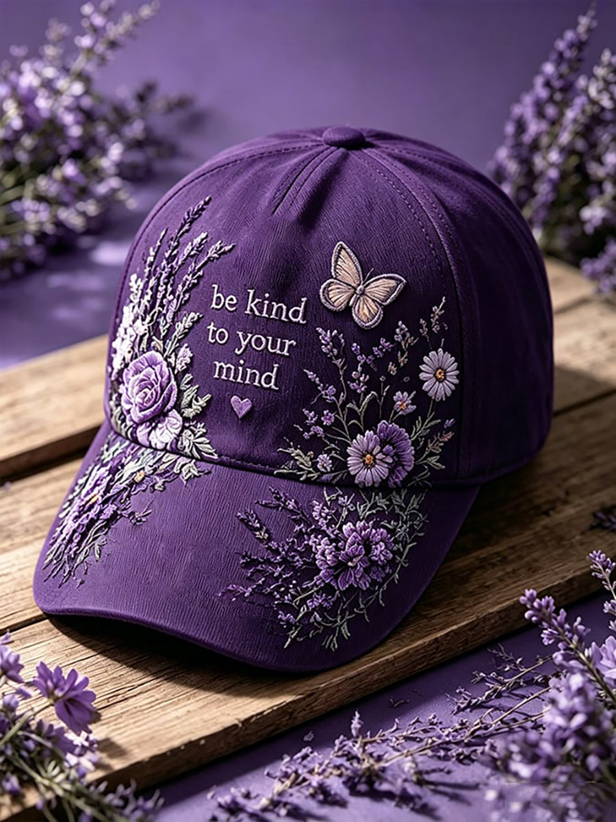 Unisex Suicide Prevention Awareness Print Cap gracestitchs