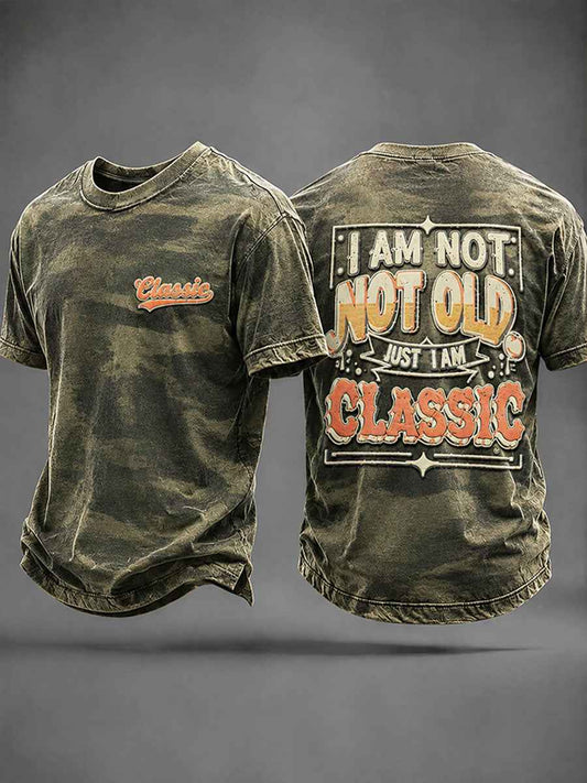 Men's 'I'm Not Old,I'm Classic' Casual T-shirt