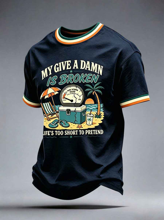 Men's My Give A Damn Is Broken T-Shirt