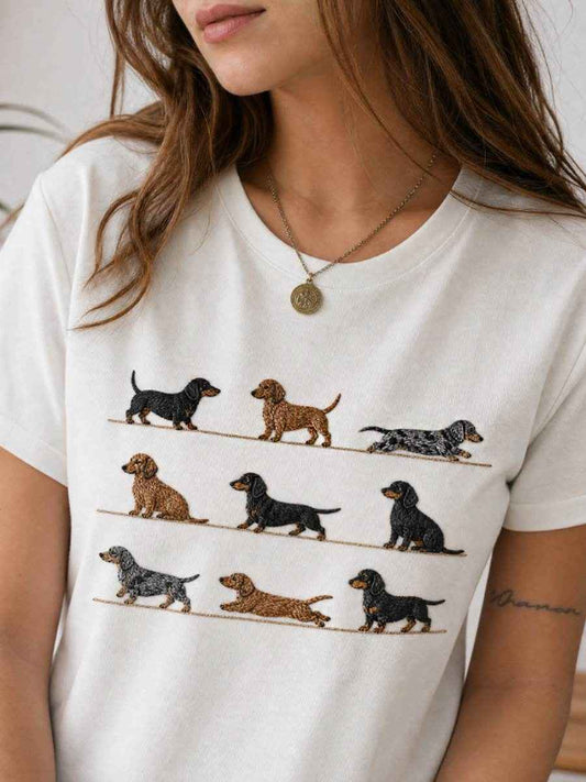 Women's short-sleeved T-shirt