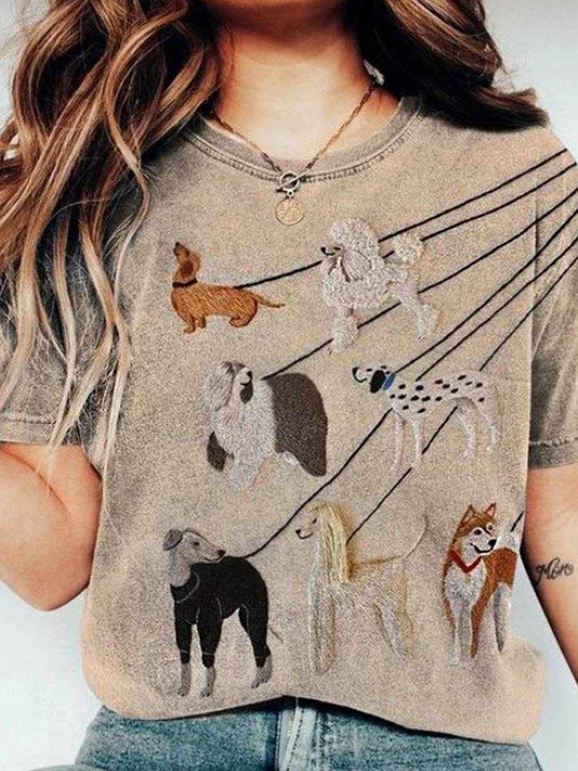 Women's short-sleeved T-shirt