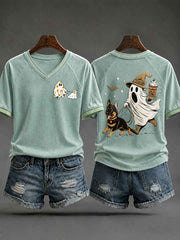 Women's Autumn Animal Series Casual T-shirt
