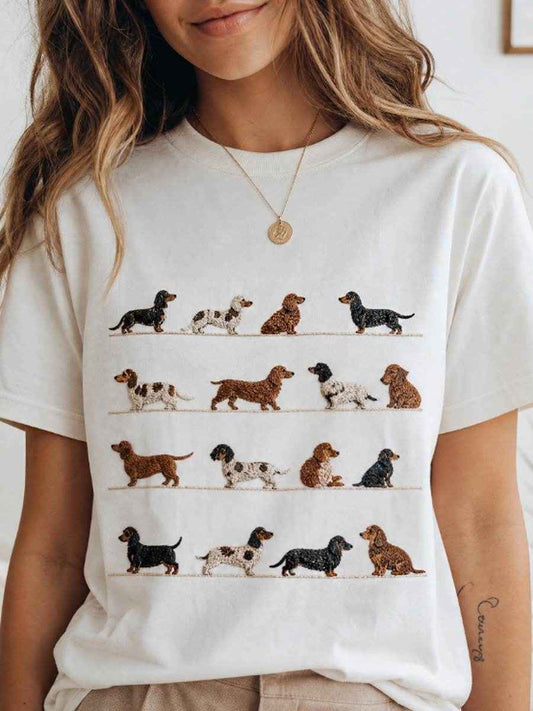 Women's short-sleeved T-shirt