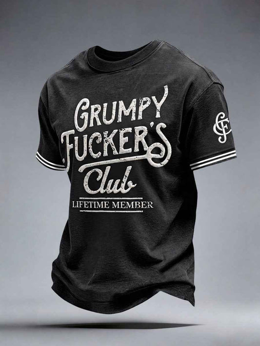 Men's Grumpy Fucker's Club T-shirt