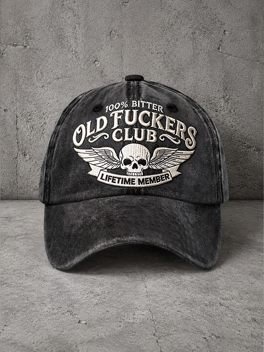 Unisex Old Fuckers Club Hat gracestitchs
