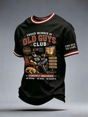 Men's Proud Member Of Old Guys Club T-shirt