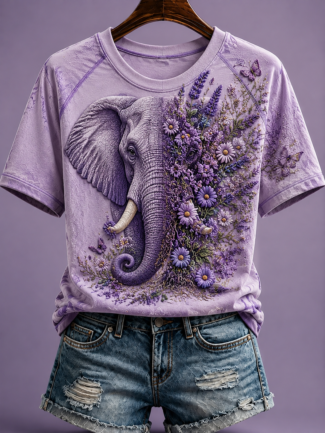 Women's Alzheimer's Disease Round Neck Short Sleeve T-shirt gracestitchs