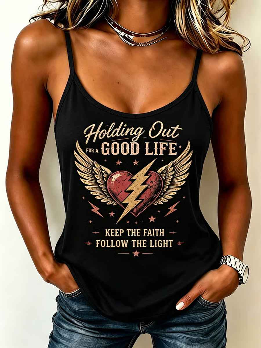 Women's Rock Classics Total Eclipse Of The Heart Print Vest