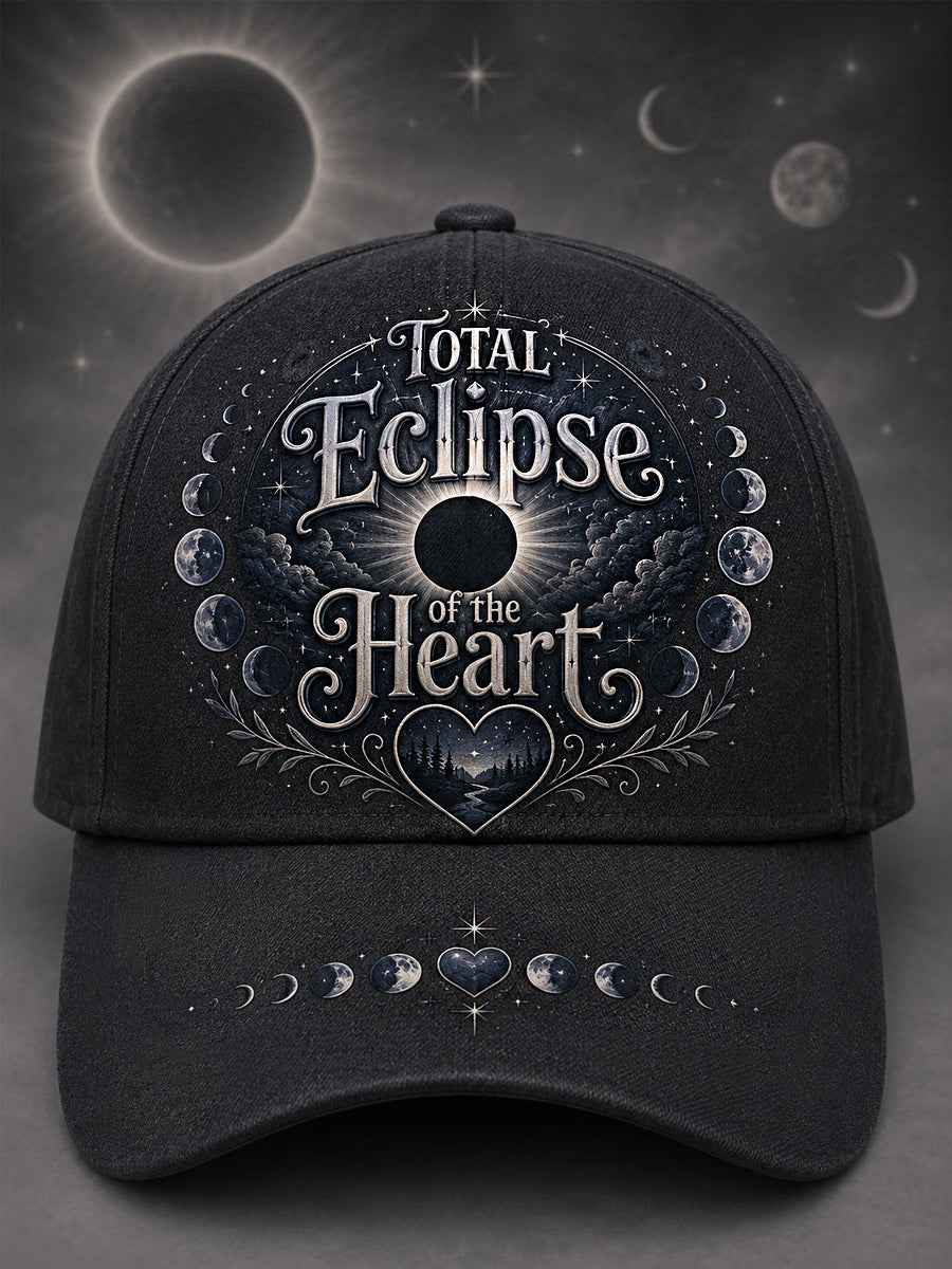 Unisex Total Eclipse Of The Heart Print Hat