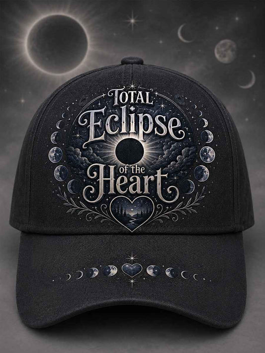 Unisex Total Eclipse Of The Heart Print Hat