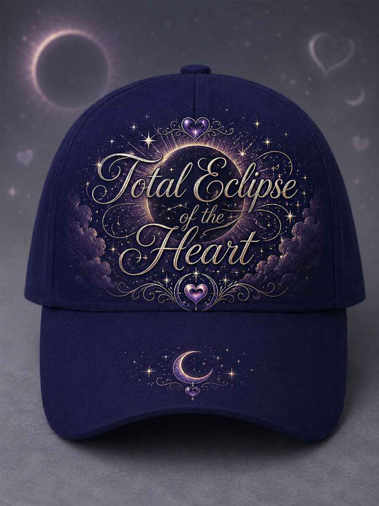 Unisex Total Eclipse Of The Heart Print Hat