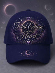 Unisex Total Eclipse Of The Heart Print Hat