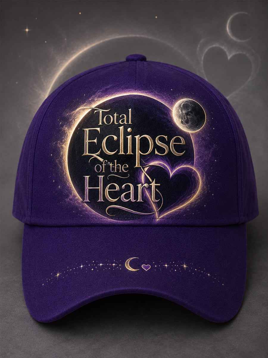 Unisex Total Eclipse Of The Heart Print Hat