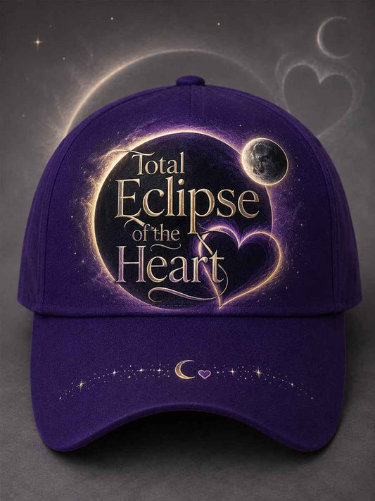 Unisex Total Eclipse Of The Heart Print Hat
