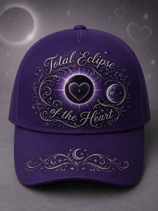 Unisex Total Eclipse Of The Heart Print Hat