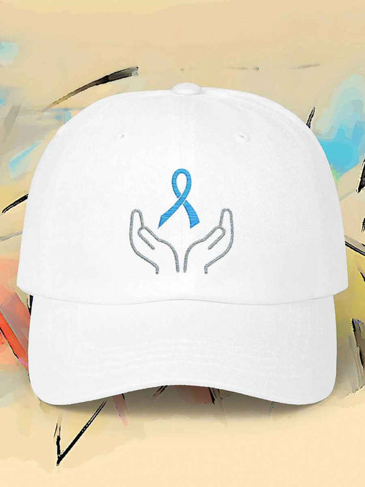Prostate cancer blue ribbon neutral hats