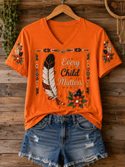 Women's Every Child Matters T-Shirt gracestitchs