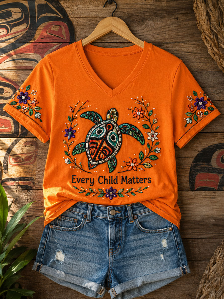 Women's Every Child Matters T-Shirt gracestitchs