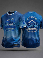 Men's 'not all cancer is pink prostate cancer awareness' T-shirts gracestitchs