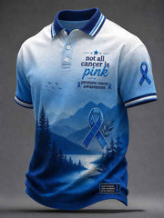 Men's 'Not All Cancer Is Pink Prostate Cancer Awareness' Tops gracestitchs