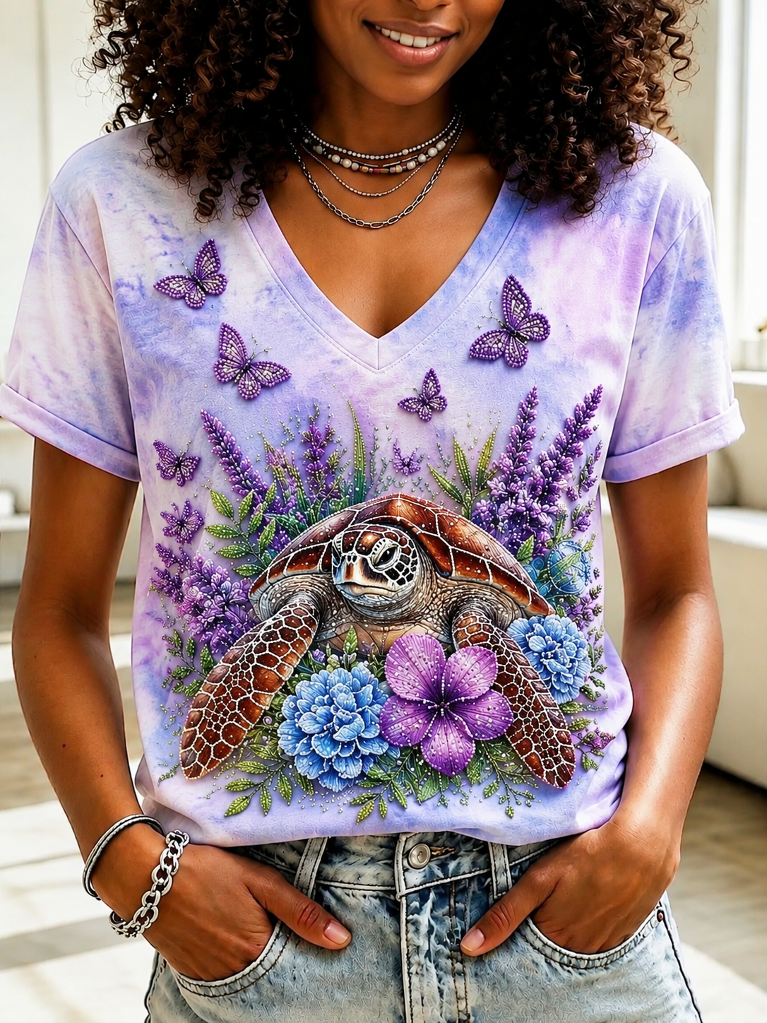 Women's Alzheimer's Disease Short-sleeved T-shirt gracestitchs