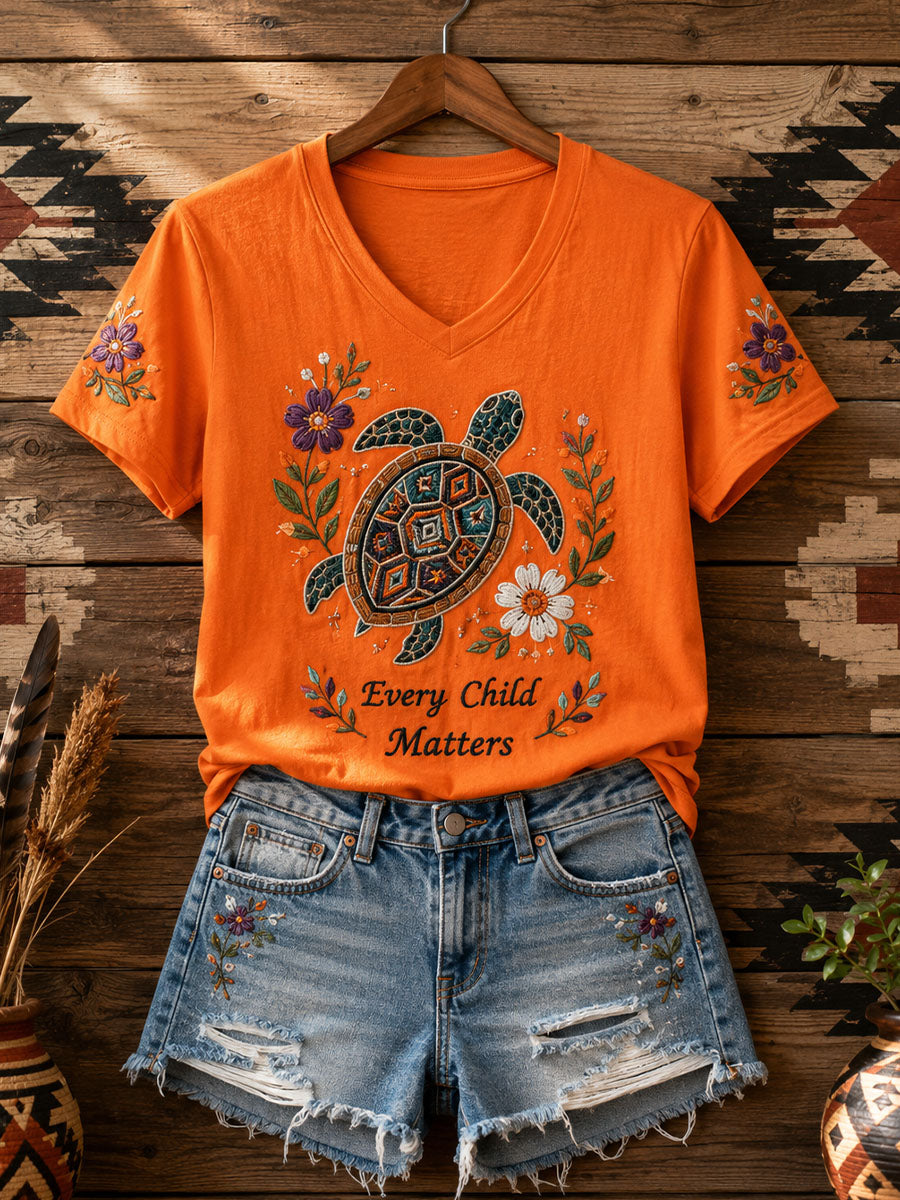 Women's Every Child Matters  T-shirt gracestitchs