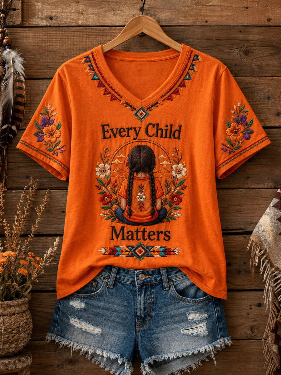 Women's Every Child Matters  T-shirt gracestitchs
