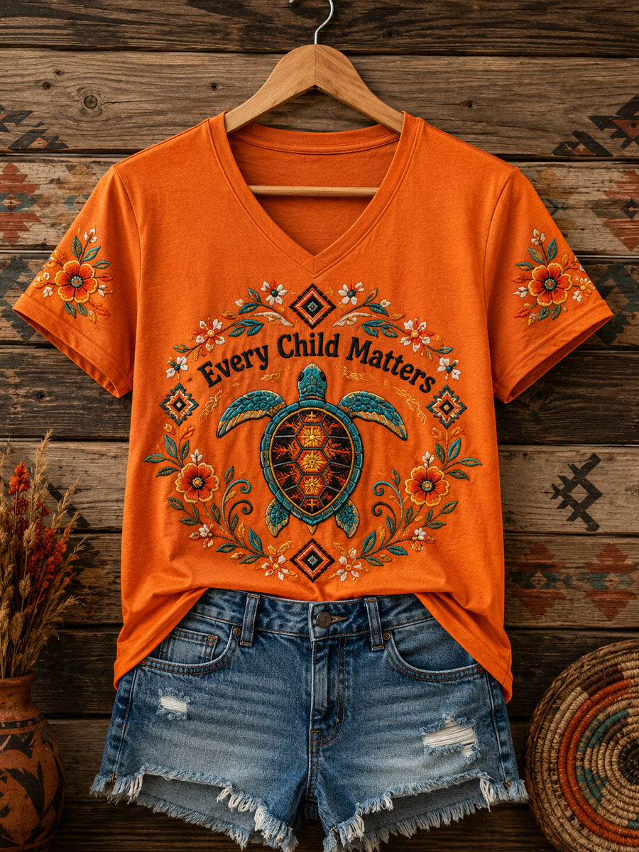 Women's Every Child Matters  T-shirt gracestitchs